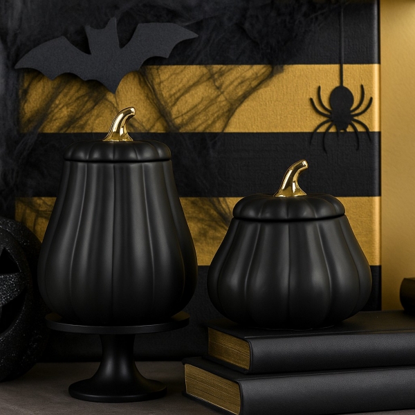 Pumpkin Gourd Canisters