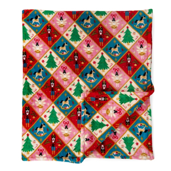Artemis Diamond Christmas Icons Throw