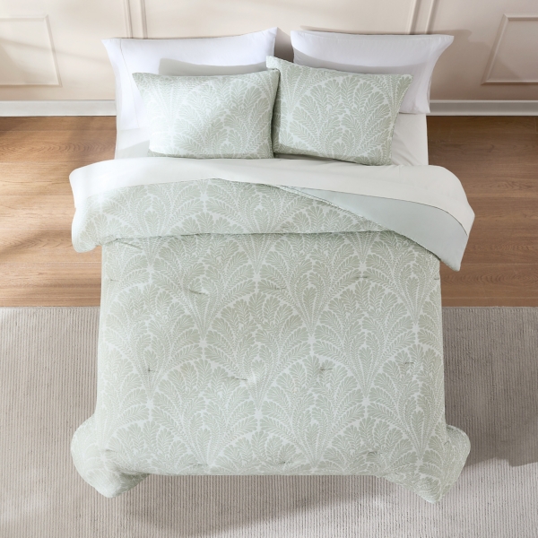 Sage Willow Garden 3-pc. King Comforter Set