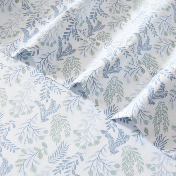 Blue Botanical 4-pc. Twin Sheet Set
