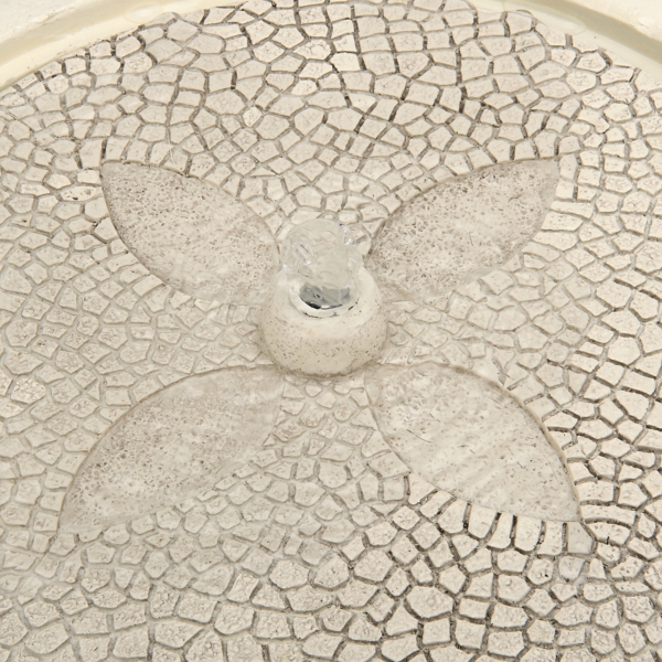 White Resin Outdoor Fountain