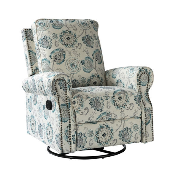 Blue Medallion Kaspar Swivel Manual Recliner