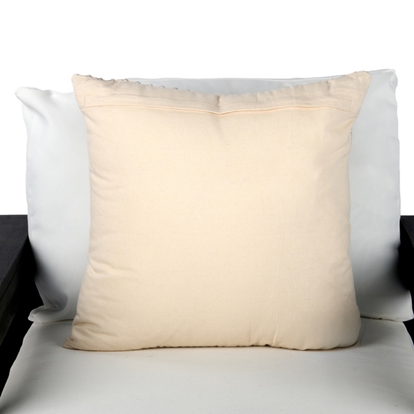Gray & Ivory Burst Outdoor Pillow