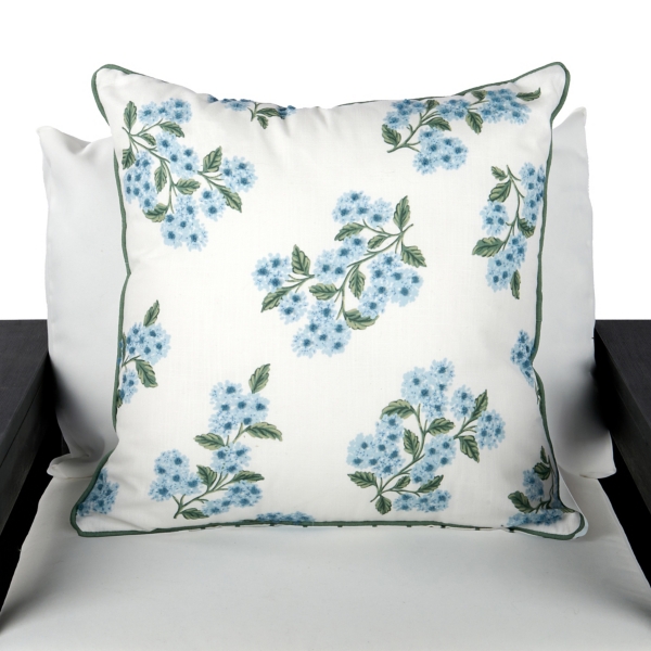 Hydrangea Haven Outdoor Pillow