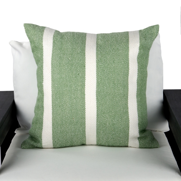 Wide Stripe Outdoor Pillow