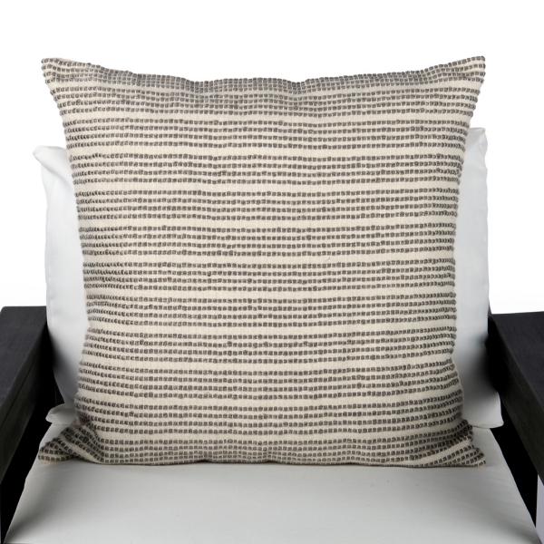 Tweed Stripe Outdoor Pillow