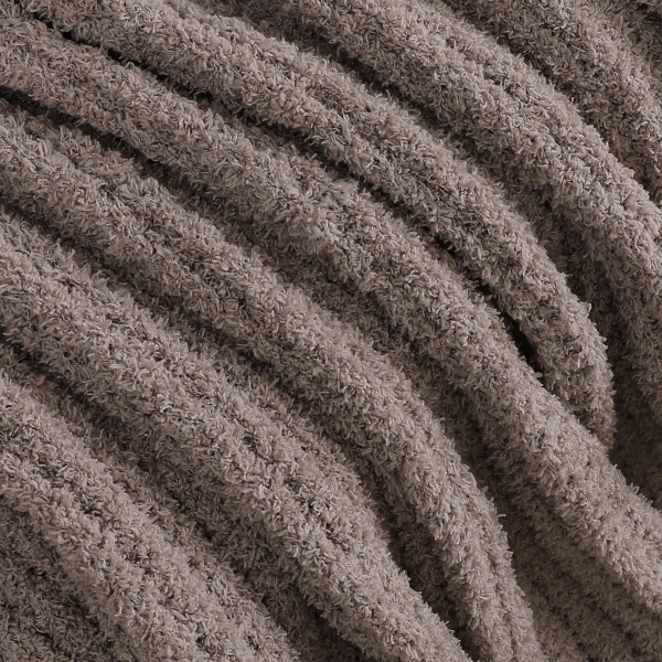 Taupe Waffle Cloud Throw