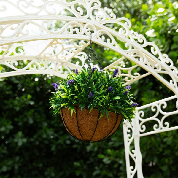 UV Resistant Lavender Hanging Basket