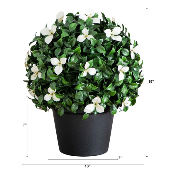 UV Resistant Gardenia Topiary Plant
