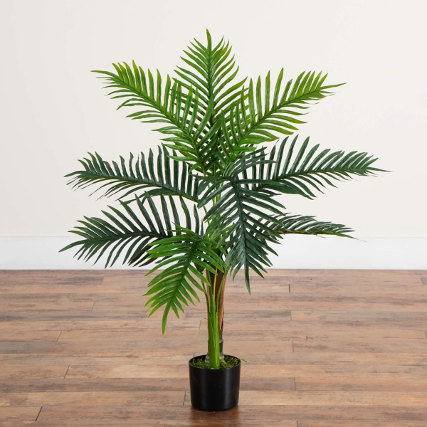 ft. UV Resistant Double Robellini Palm Tree