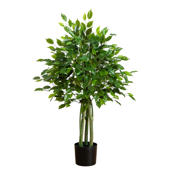 ft. UV Resistant Artificial Ficus Tree