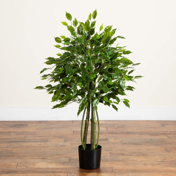 ft. UV Resistant Artificial Ficus Tree