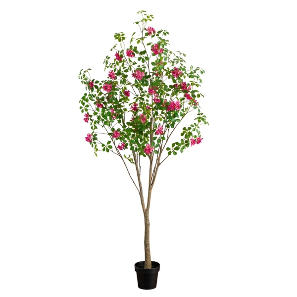 Dogwood Tree in Nursery Planter, Green/Brown, 7 ft, Wood | Kirkland's Home