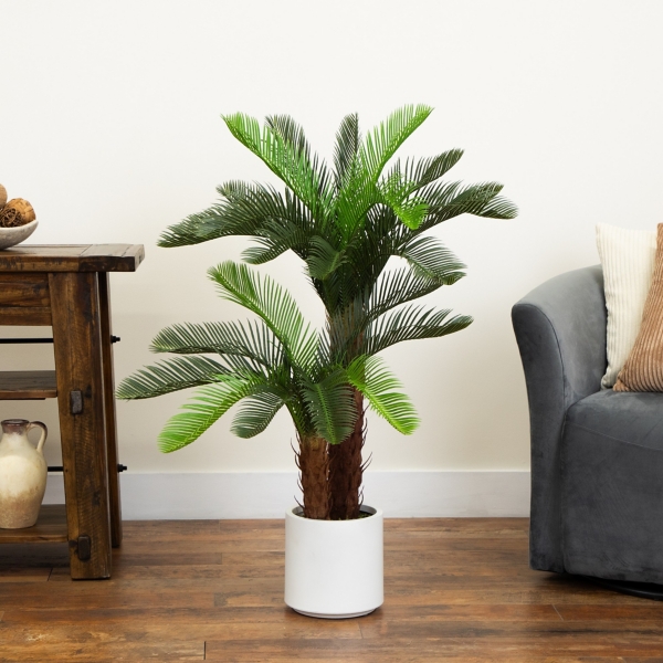 UV Resistant Double Cycas Palm Tree