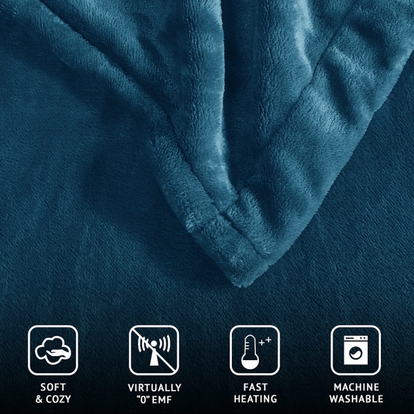 Beautyrest Plush Heated Full Blanket