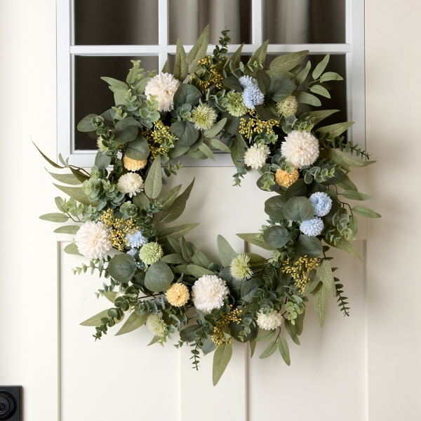 Eucalyptus Mum Wreath