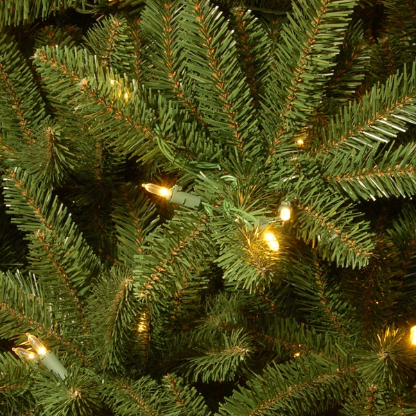 9 ft. Pre-Lit Fraser Fir Slim Christmas Tree