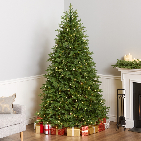 7.5 ft Pre-Lit Princeton Fraser Fir Christmas Tree
