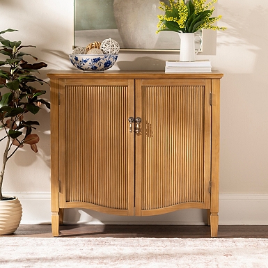 Brown Wood Kipton 2 Door Cabinet | Kirklands Home