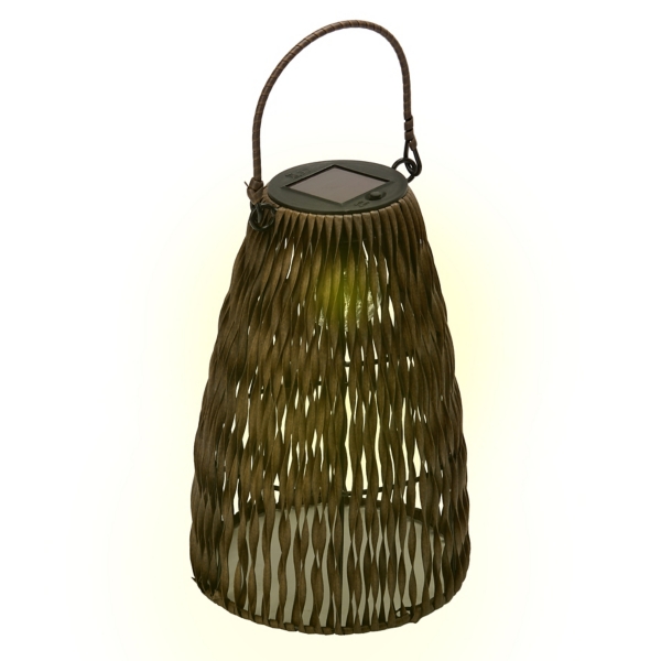 Kirkland's Home Woven Solar Lantern