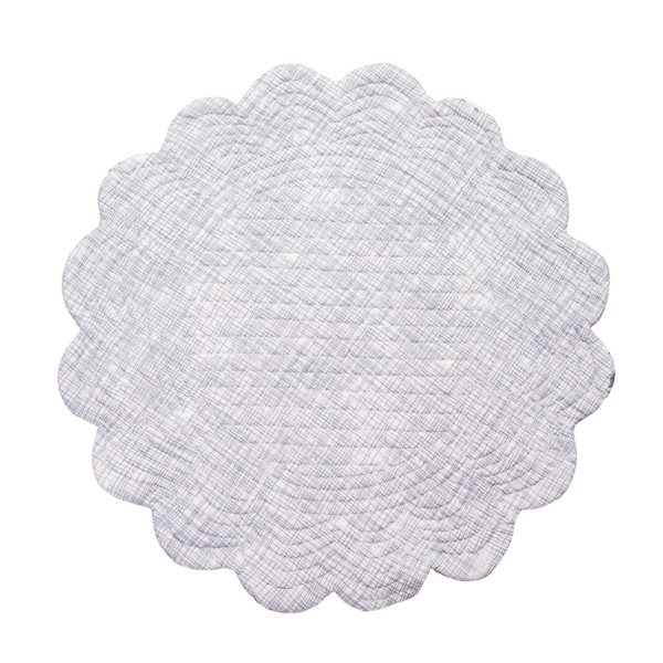 Selma Floral Round Placemats, Set of 6