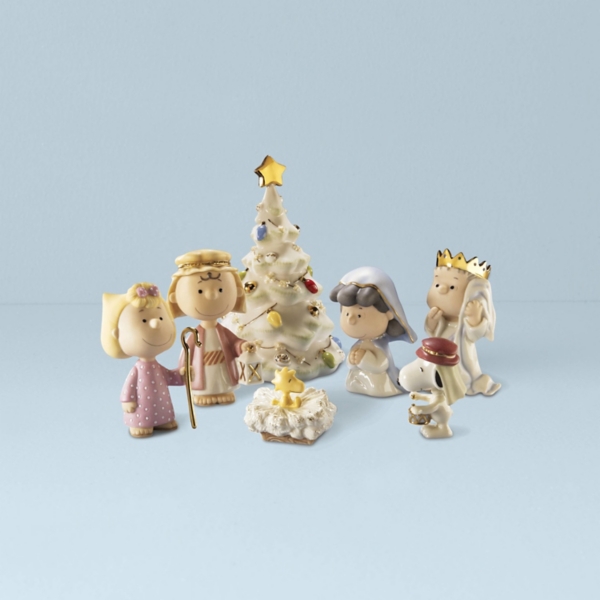 Lenox Peanuts Christmas Pageant 7-pc. Figurine Set