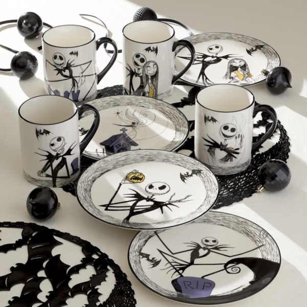 Lenox Nightmare Before Xmas 4-pc. Accent Plate Set