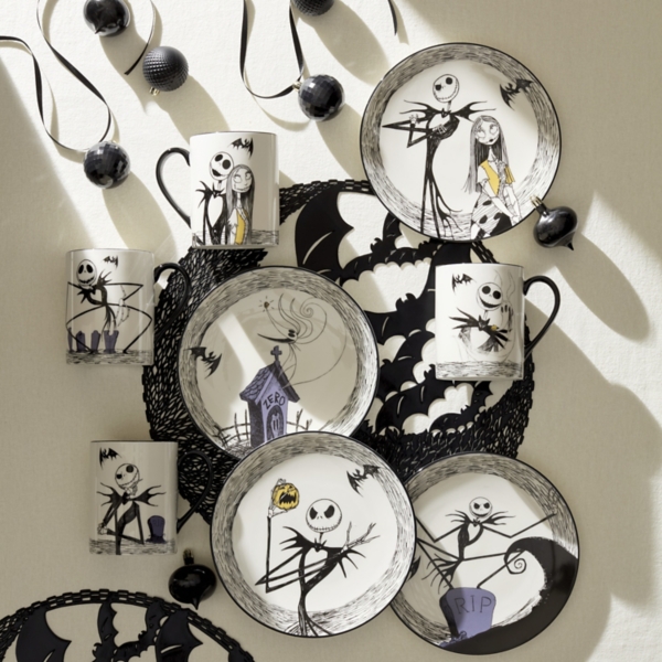 Lenox Nightmare Before Xmas 4-pc. Accent Plate Set