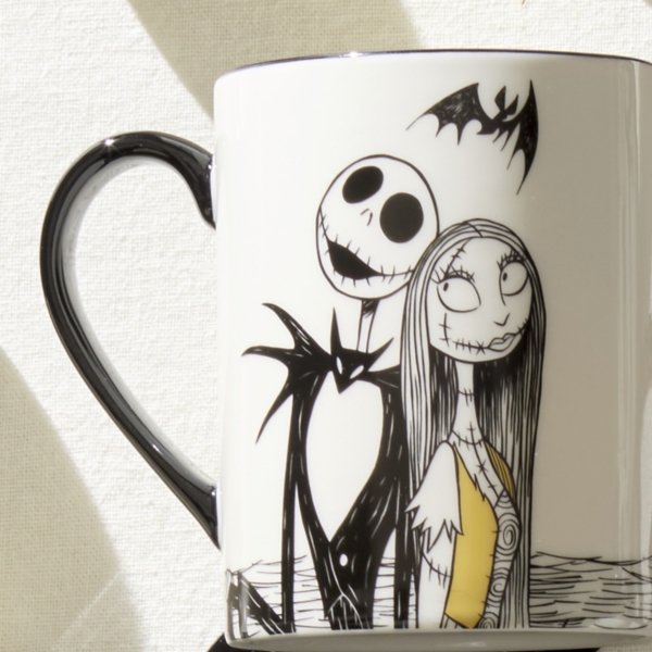 Lenox Nightmare Before Christmas Mugs, Set of 4