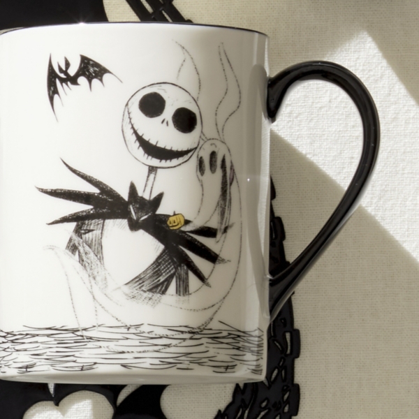 Lenox Nightmare Before Christmas Mugs, Set of 4