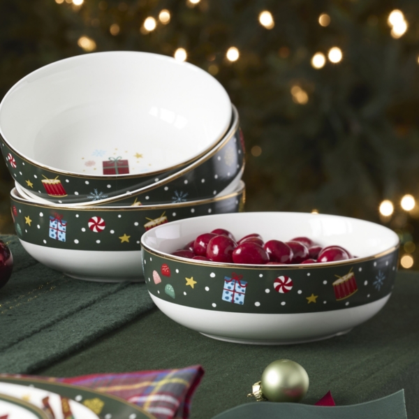 Lenox Nutcracker Ballet Bowls, Set of 4