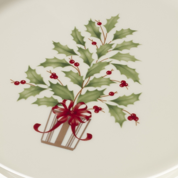 Lenox Holiday Tree Accent Plates, Set of 4