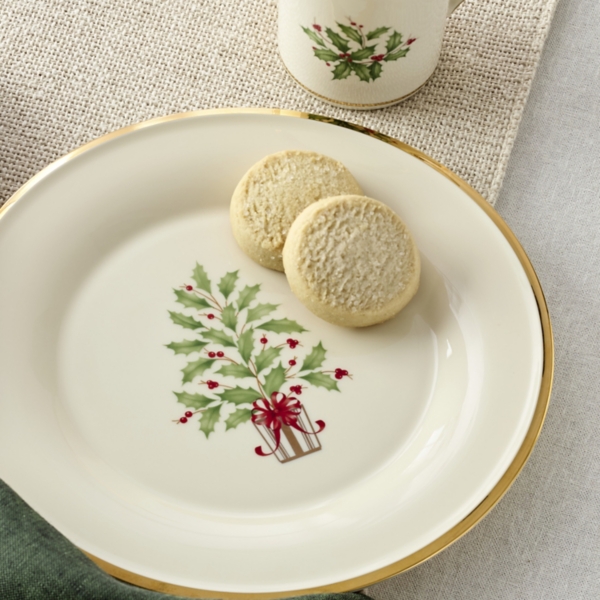 Lenox Holiday Tree Accent Plates, Set of 4