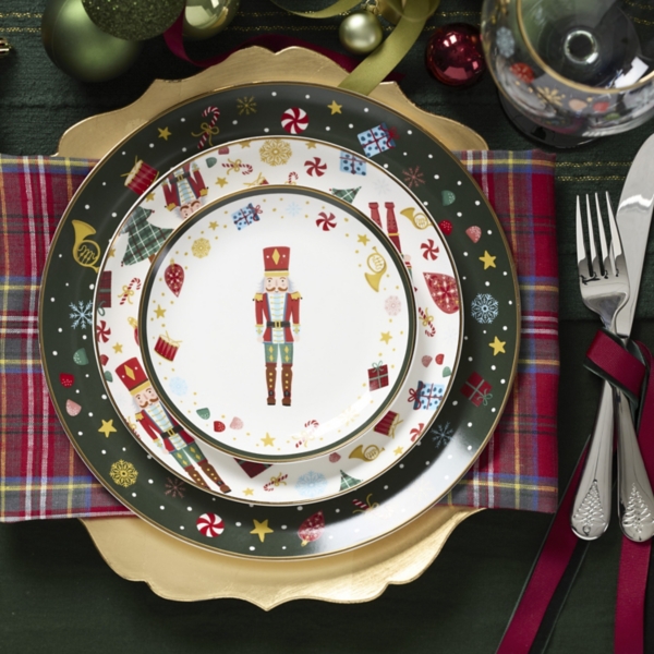 Lenox Nutcracker Ballet Tidbit Plates, Set of 4