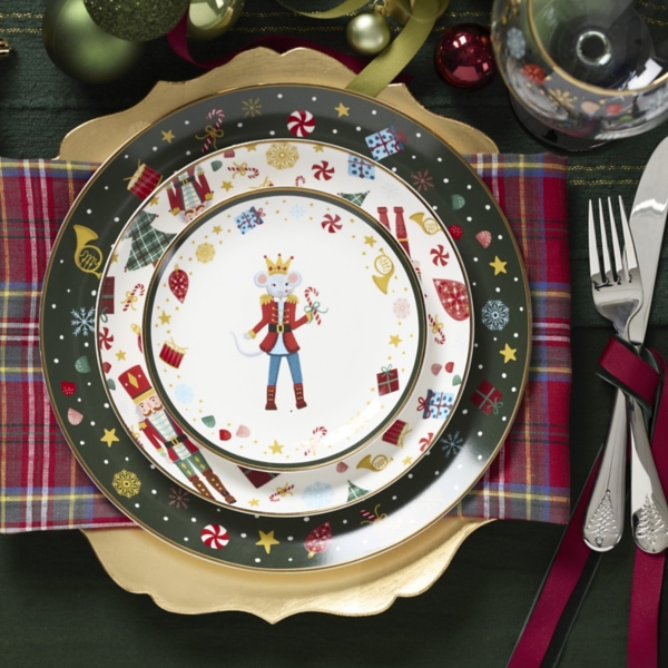 Lenox Nutcracker Ballet Tidbit Plates, Set of 4