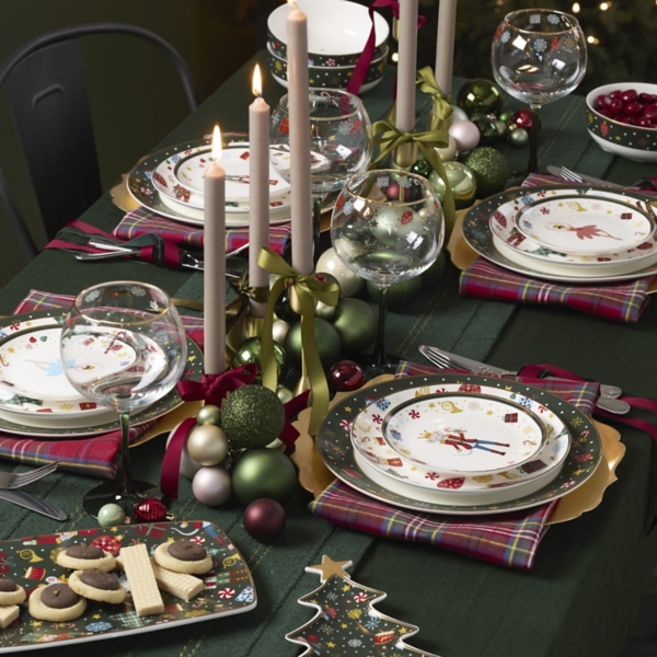 Lenox Nutcracker Ballet Tidbit Plates, Set of 4