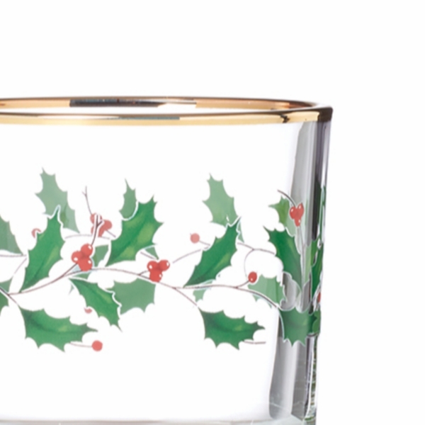 Lenox Holly 5-pc. Decanter & Whiskey Glass Set