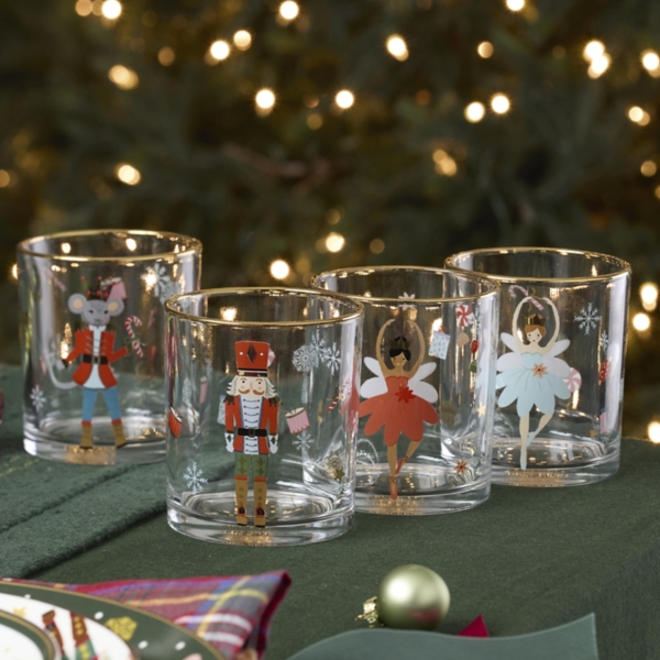 Lenox Nutcracker Ballet 4-pc. Rocks Glass Set