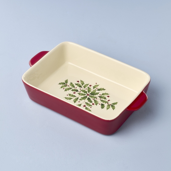 Lenox Holiday Small Rectangular Baking Dish