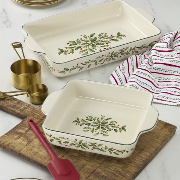 Lenox Holiday Square Baking Dish