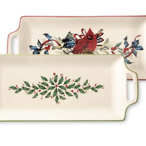 Lenox Holiday Handled Serving Tray