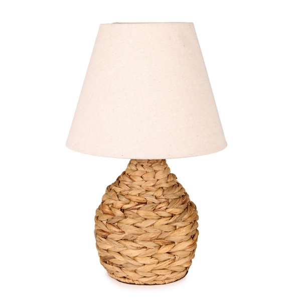 Natural Seagrass Woven Table Lamp