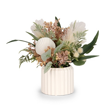 Coastal Shell and Starfish Wreath