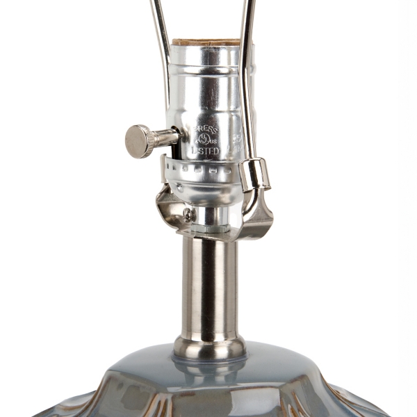 Brook Blue Ceramic Table Lamp