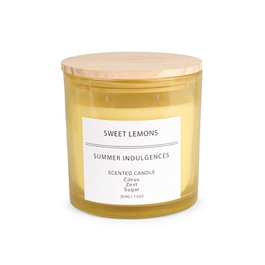Sweet Lemons 3-Wick Jar Candle | Kirklands Home