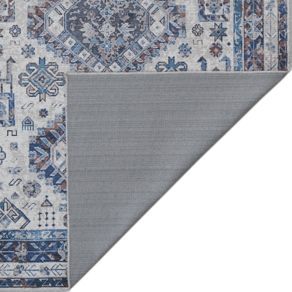 Alaska Medallion Washable Area Rug