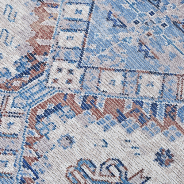 Alaska Medallion Washable Area Rug