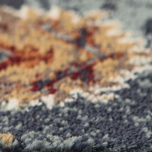 Teal Allure Classic Floral Area Rug