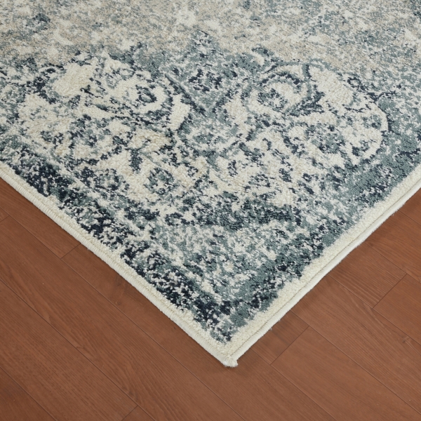 Ivory Allure Classic Medallion Area Rug, 8x11