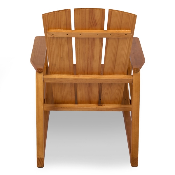 Natural Pinewood Adirondack Chair